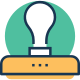 Approval stamp icon