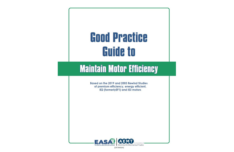 GOOD PRACTICE GUIDE TO MAINTAIN MOTOR EFFICIENCY (UK VERSION)