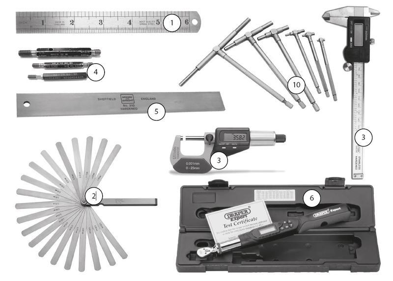 Accurate measuring equipment with an in date certificate of calibration must be used for ex repair work.